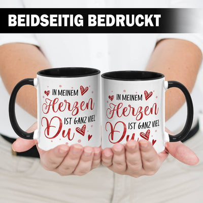Tasse - In meinem Herzen ist ganz viel Du