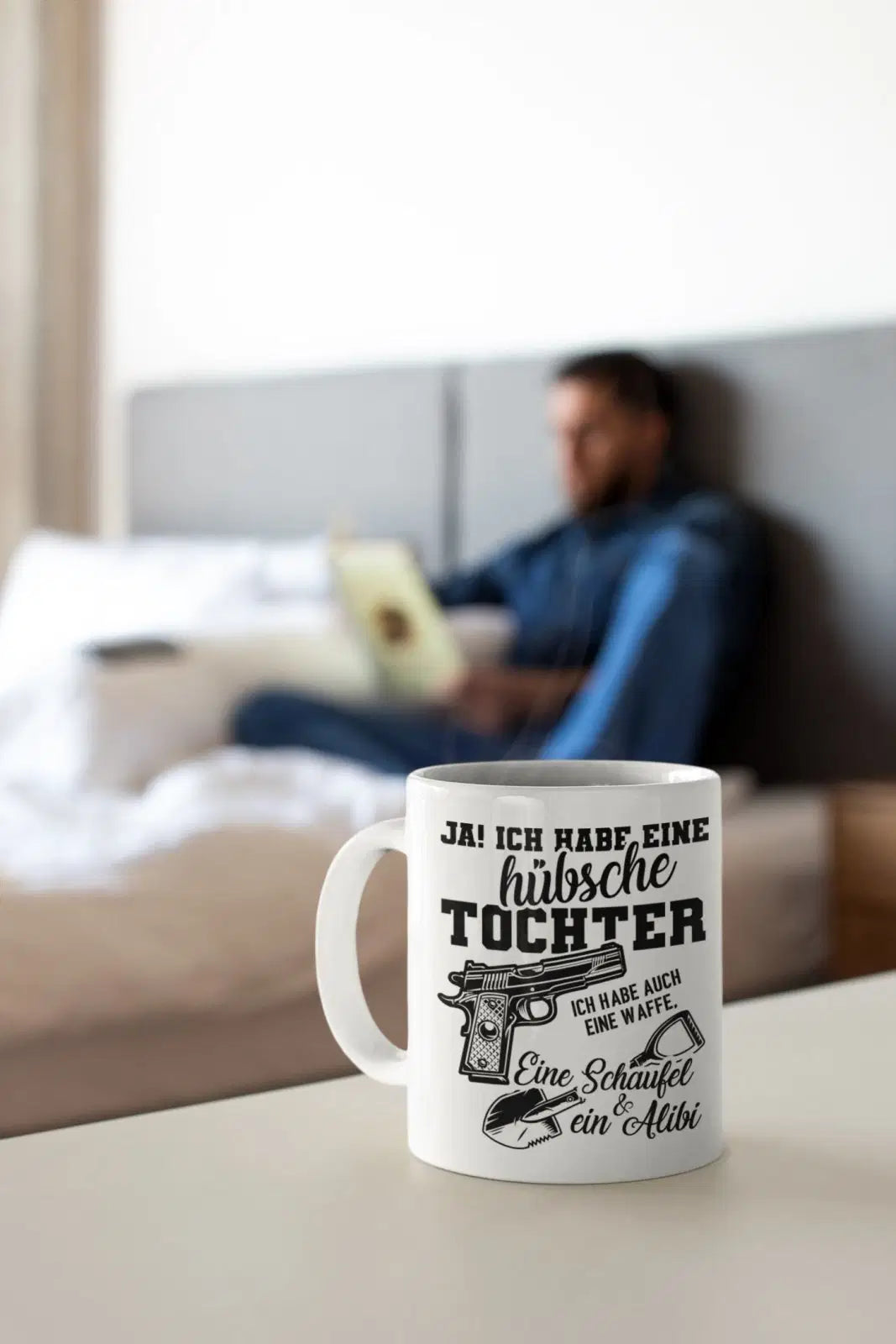 Bild: Tasse - Ja! Ich habe eine hübsche Tochter. Geschenkidee