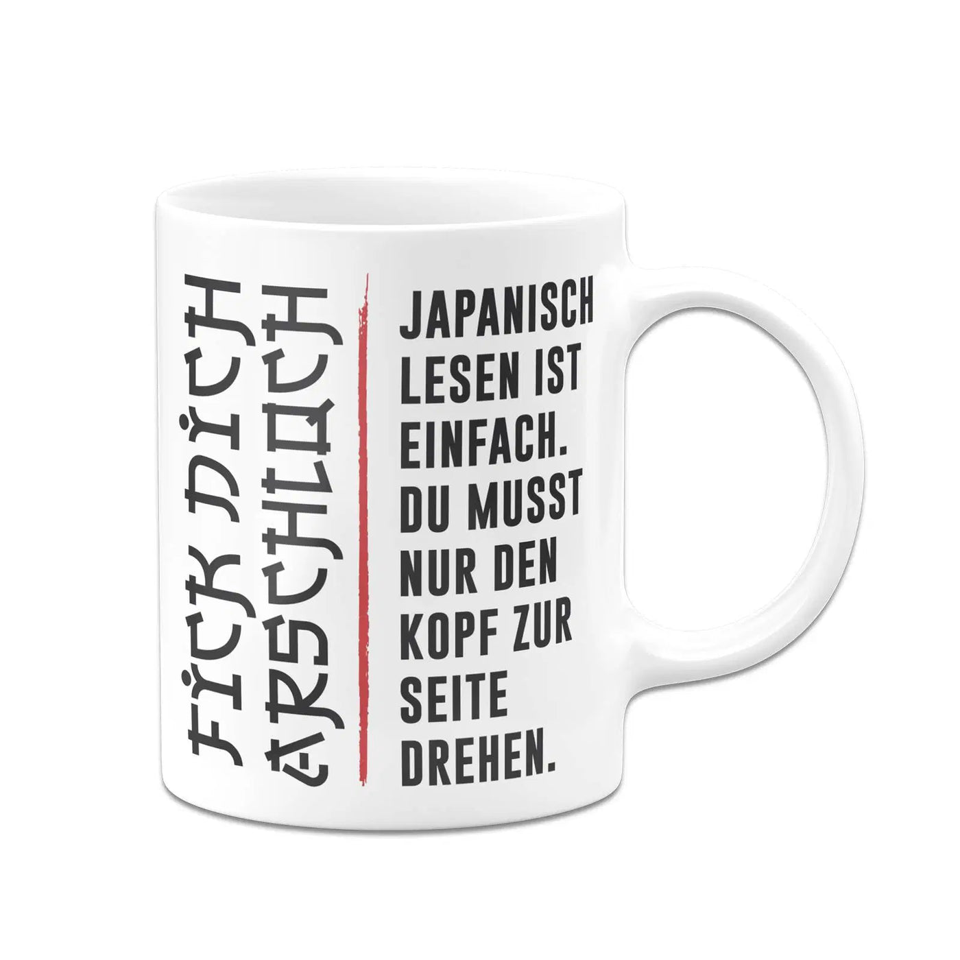 Bild: Tasse - Japanisch lesen ist einfach. Geschenkidee