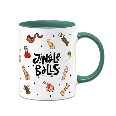 Tasse - Jingle Balls (Pimmel-Rundumdruck)