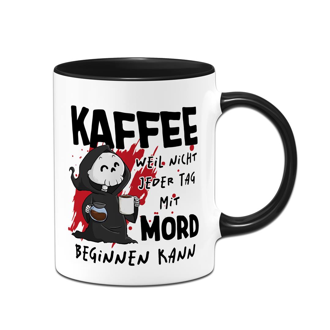 Sensebald Tasse - Kaffee, weil nicht jeder Tag mit Mord beginnen kann