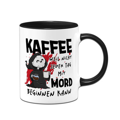 Sensebald Tasse - Kaffee, weil nicht jeder Tag mit Mord beginnen kann