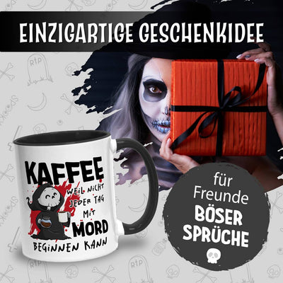 Sensebald Tasse - Kaffee, weil nicht jeder Tag mit Mord beginnen kann