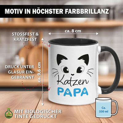 Tasse - Katzen Papa - V2 (LH)