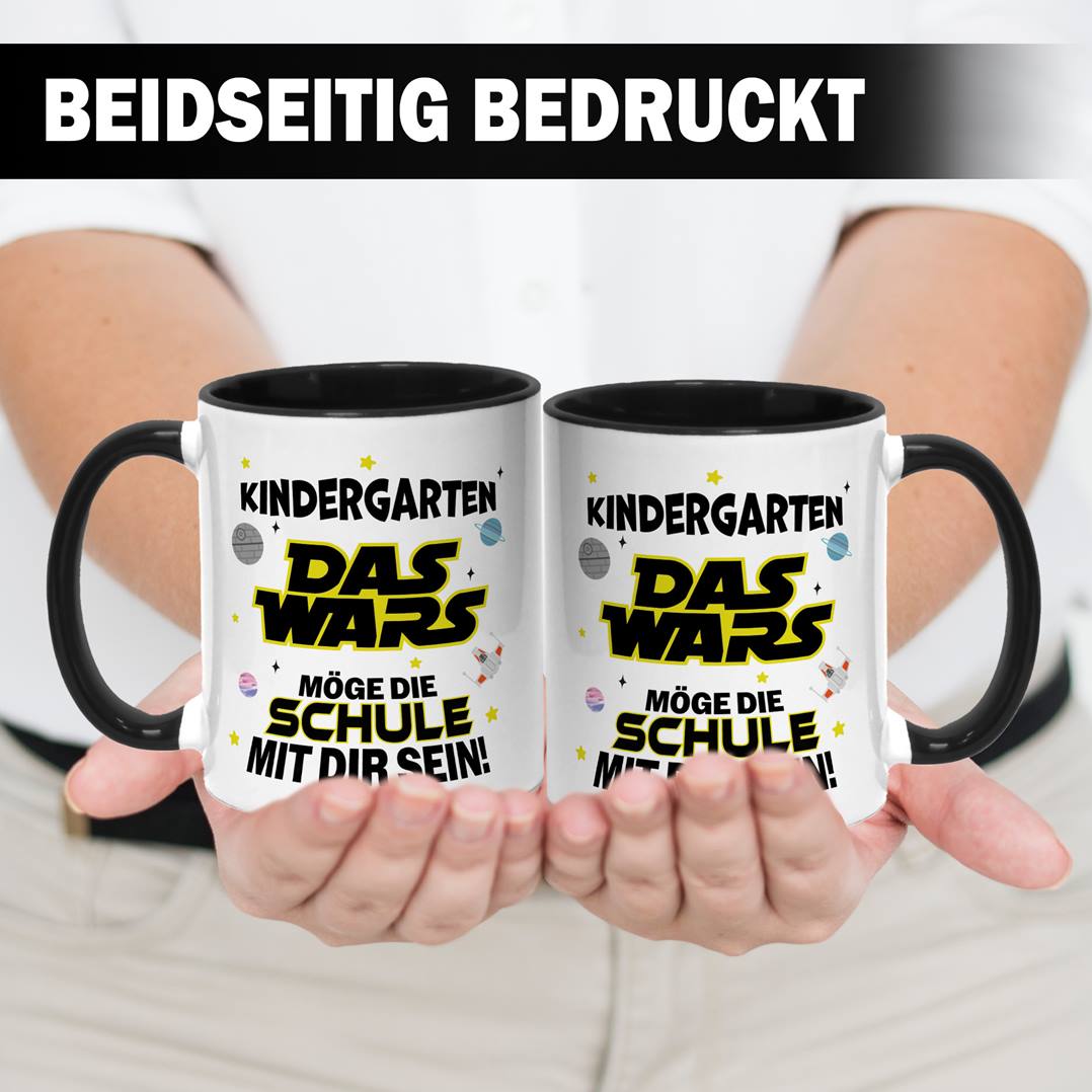 Tasse - Kindergarten Das Wars - Möge die Schule mit Dir sein!