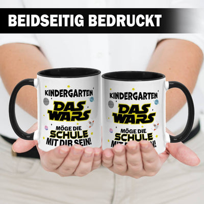Tasse - Kindergarten Das Wars - Möge die Schule mit Dir sein!