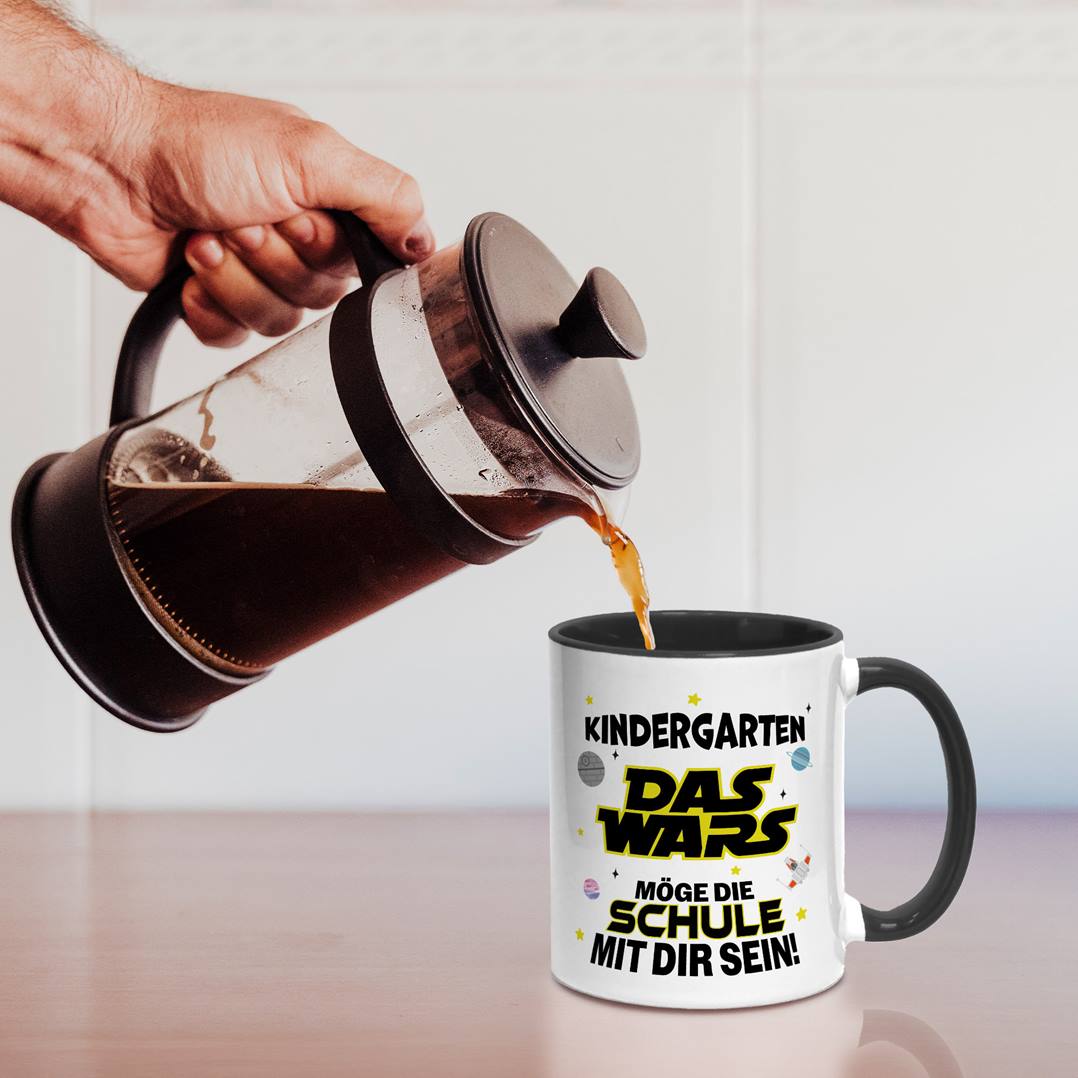Tasse - Kindergarten Das Wars - Möge die Schule mit Dir sein!