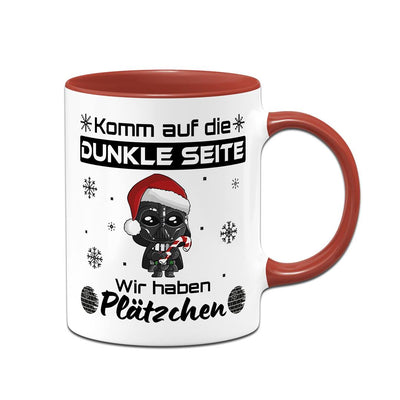 Tasse - Komm auf die dunkle Seite, wir haben Plätzchen (Sci-Fi)
