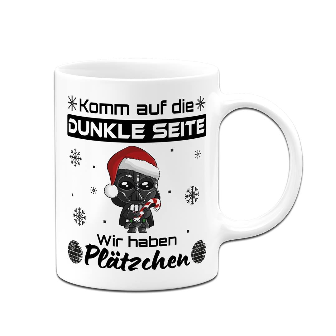 Tasse - Komm auf die dunkle Seite, wir haben Plätzchen (Sci-Fi)
