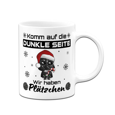 Tasse - Komm auf die dunkle Seite, wir haben Plätzchen (Sci-Fi)