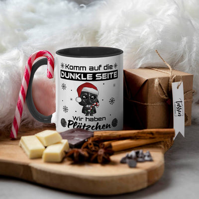 Tasse - Komm auf die dunkle Seite, wir haben Plätzchen (Sci-Fi)