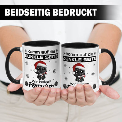 Tasse - Komm auf die dunkle Seite, wir haben Plätzchen (Sci-Fi)