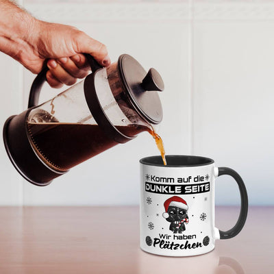 Tasse - Komm auf die dunkle Seite, wir haben Plätzchen (Sci-Fi)
