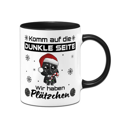 Tasse - Komm auf die dunkle Seite, wir haben Plätzchen (Sci-Fi)