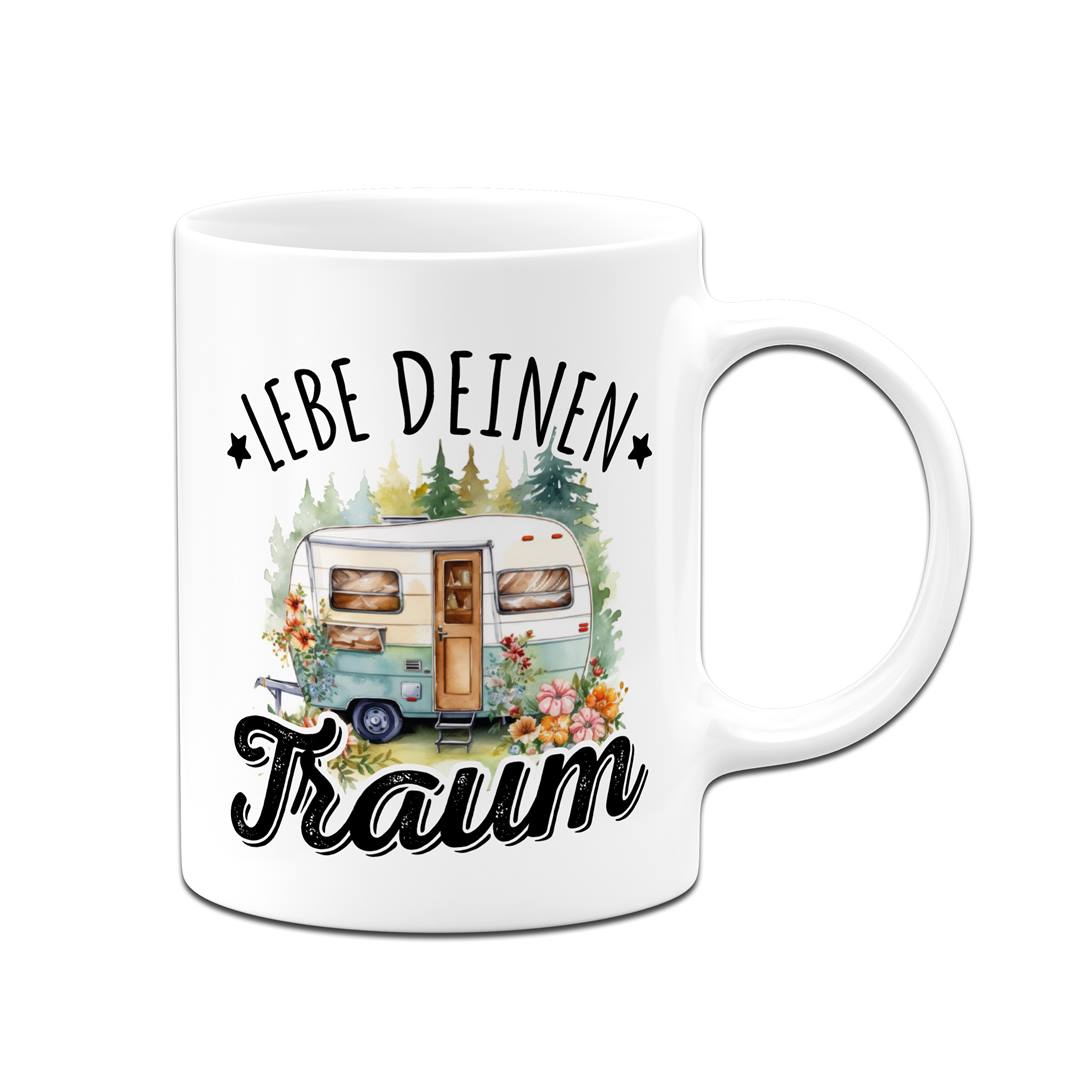 Tasse - Lebe Deinen Traum (Camper Van)