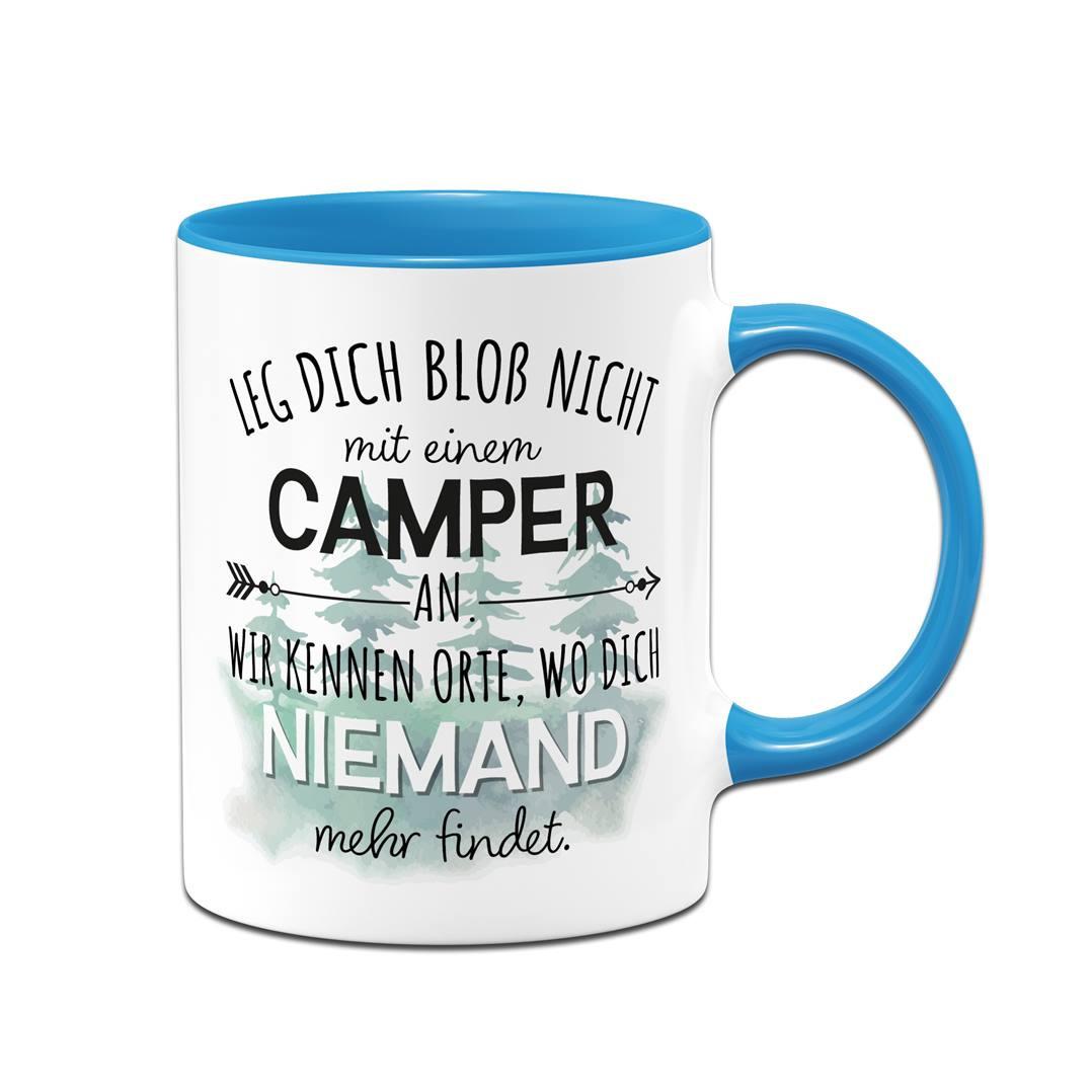 Printplanet Tasse „Leg Dich Nicht Mit Detlef An“ – Personalisierbar, 325 Ml, Spülmaschinenfest