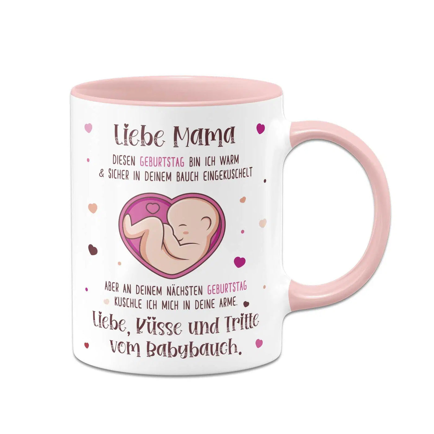 Bild: Tasse - Liebe Mama diesen Geburtstag bin noch in deinem Bauch Geschenkidee