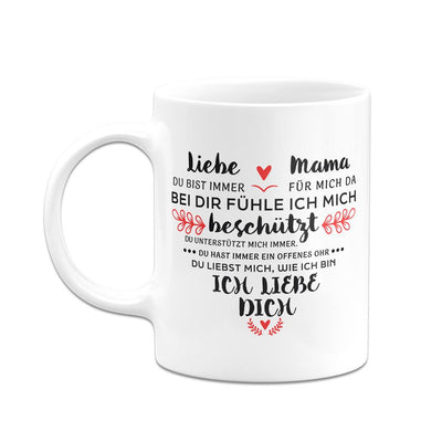 Tasse - Liebe Mama, ich liebe Dich