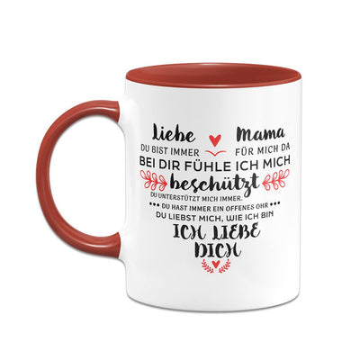 Tasse - Liebe Mama, ich liebe Dich