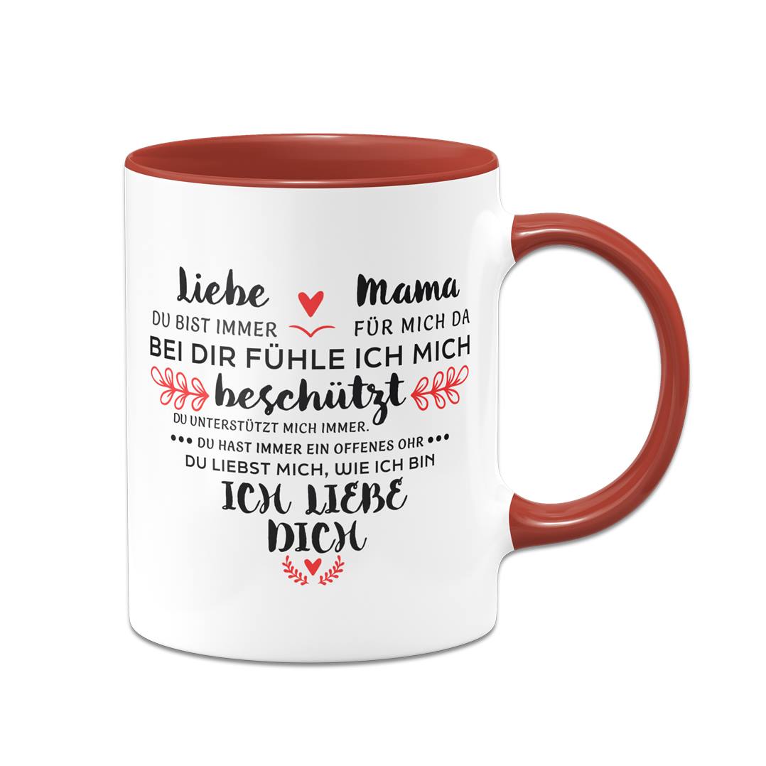 Tasse - Liebe Mama, ich liebe Dich