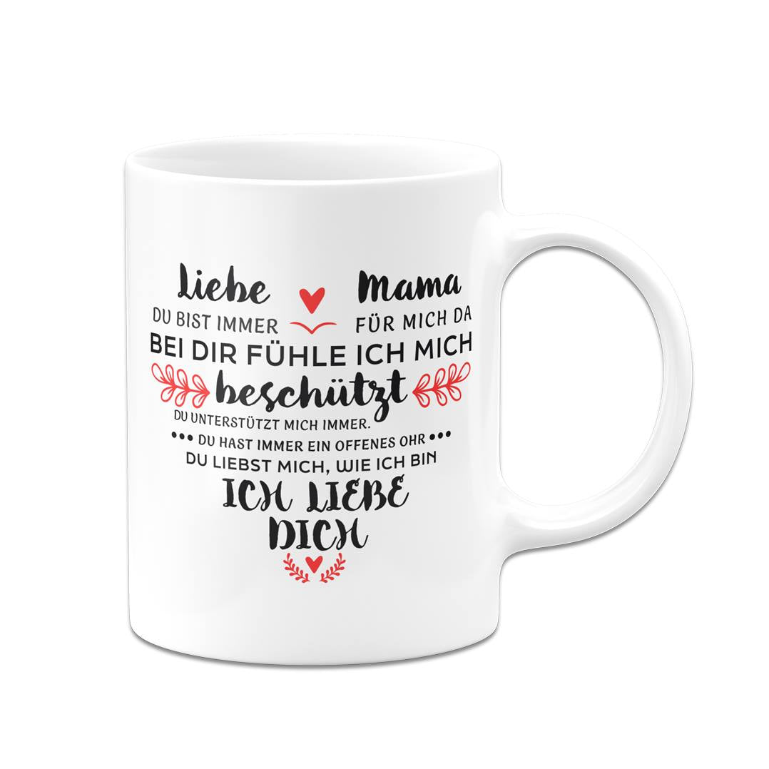 Tasse - Liebe Mama, ich liebe Dich