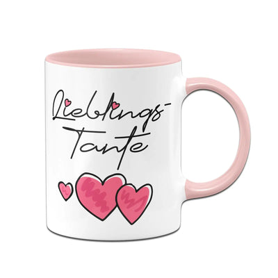 Bild: Tasse - Lieblings-Tante (Herzen) Geschenkidee