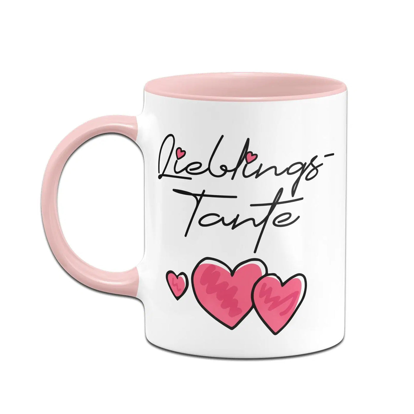 Bild: Tasse - Lieblings-Tante (Herzen) Geschenkidee