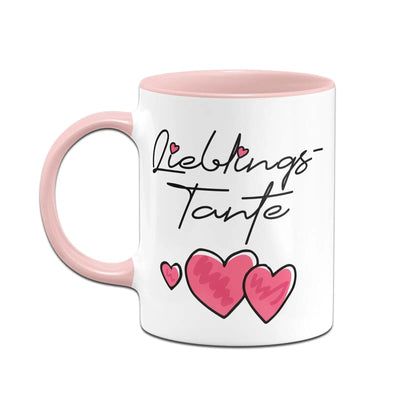 Bild: Tasse - Lieblings-Tante (Herzen) Geschenkidee