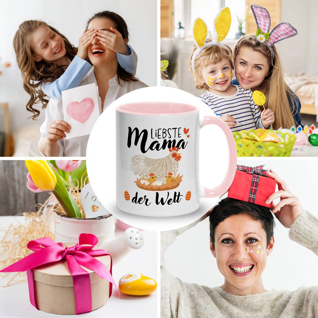 Tasse - Liebste Mama der Welt (Hühner)