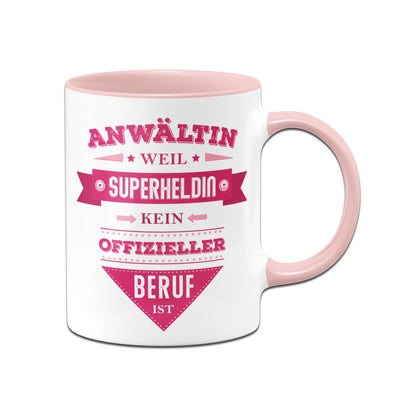 Bild: Tasse - Anwältin weil Superheldin kein offizieller Beruf ist Geschenkidee