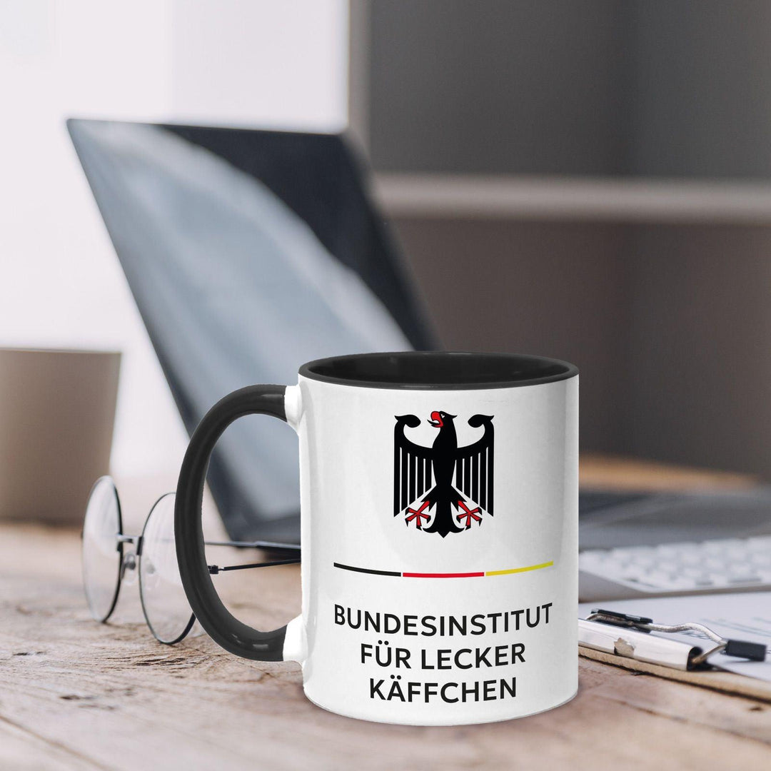 Büro-Tasse auf Arbeit - Bundesinstitut für lecker Käffchen