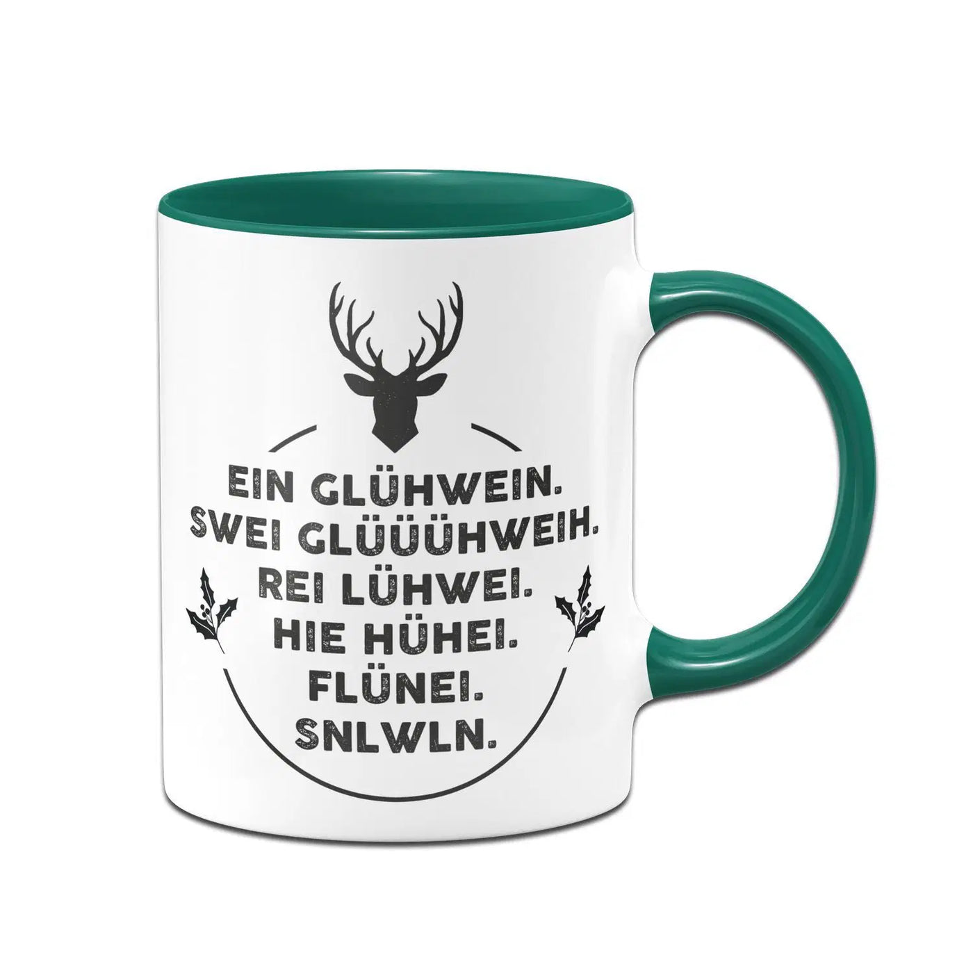 Bild: Tasse - Ein Glühwein, swei Glüüüühwein, Rei Lühwei Geschenkidee