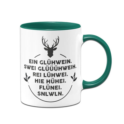 Bild: Tasse - Ein Glühwein, swei Glüüüühwein, Rei Lühwei Geschenkidee