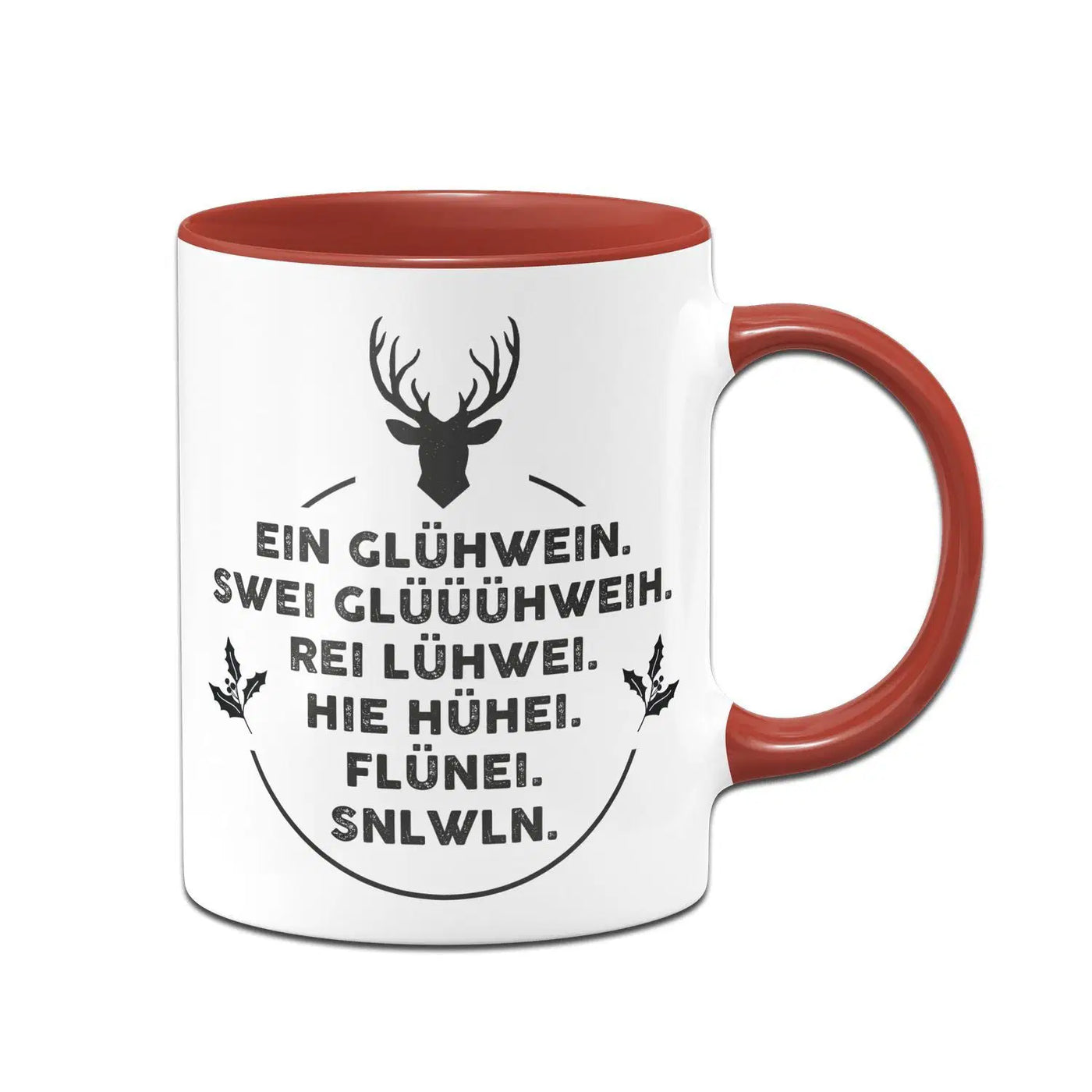 Bild: Tasse - Ein Glühwein, swei Glüüüühwein, Rei Lühwei Geschenkidee