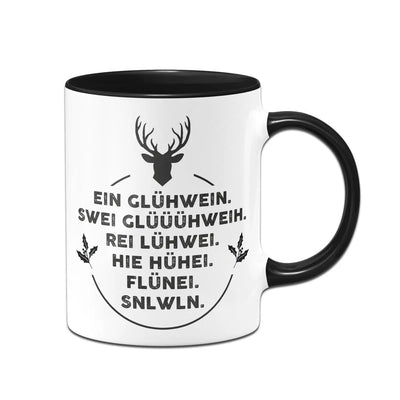Bild: Tasse - Ein Glühwein, swei Glüüüühwein, Rei Lühwei Geschenkidee