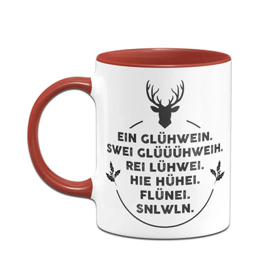 Bild: Tasse - Ein Glühwein, swei Glüüüühwein, Rei Lühwei Geschenkidee
