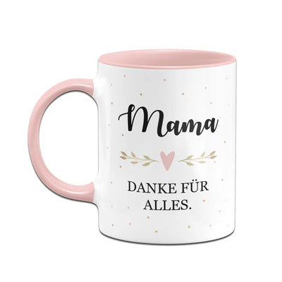 Bild: Tasse - Mama danke für alles. Geschenkidee