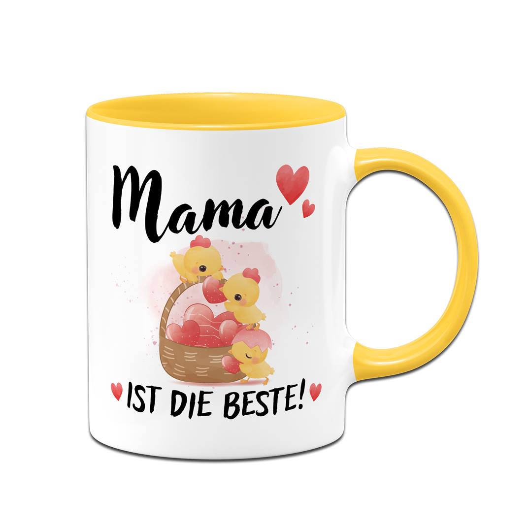 Tasse - Mama ist die Beste! (Küken)