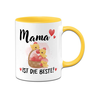 Tasse - Mama ist die Beste! (Küken)