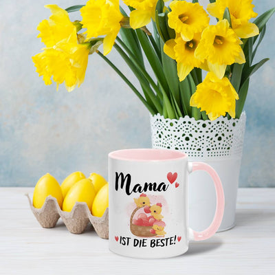 Tasse - Mama ist die Beste! (Küken)