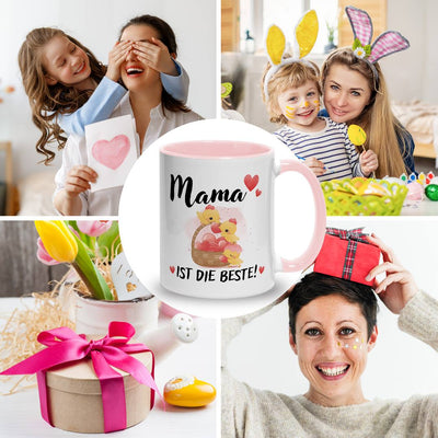 Tasse - Mama ist die Beste! (Küken)