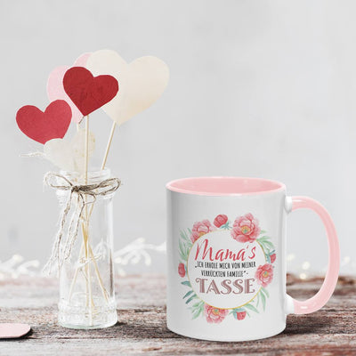 Tasse - Mama's "Ich erhole mich von meiner verrückten Familie" Tasse
