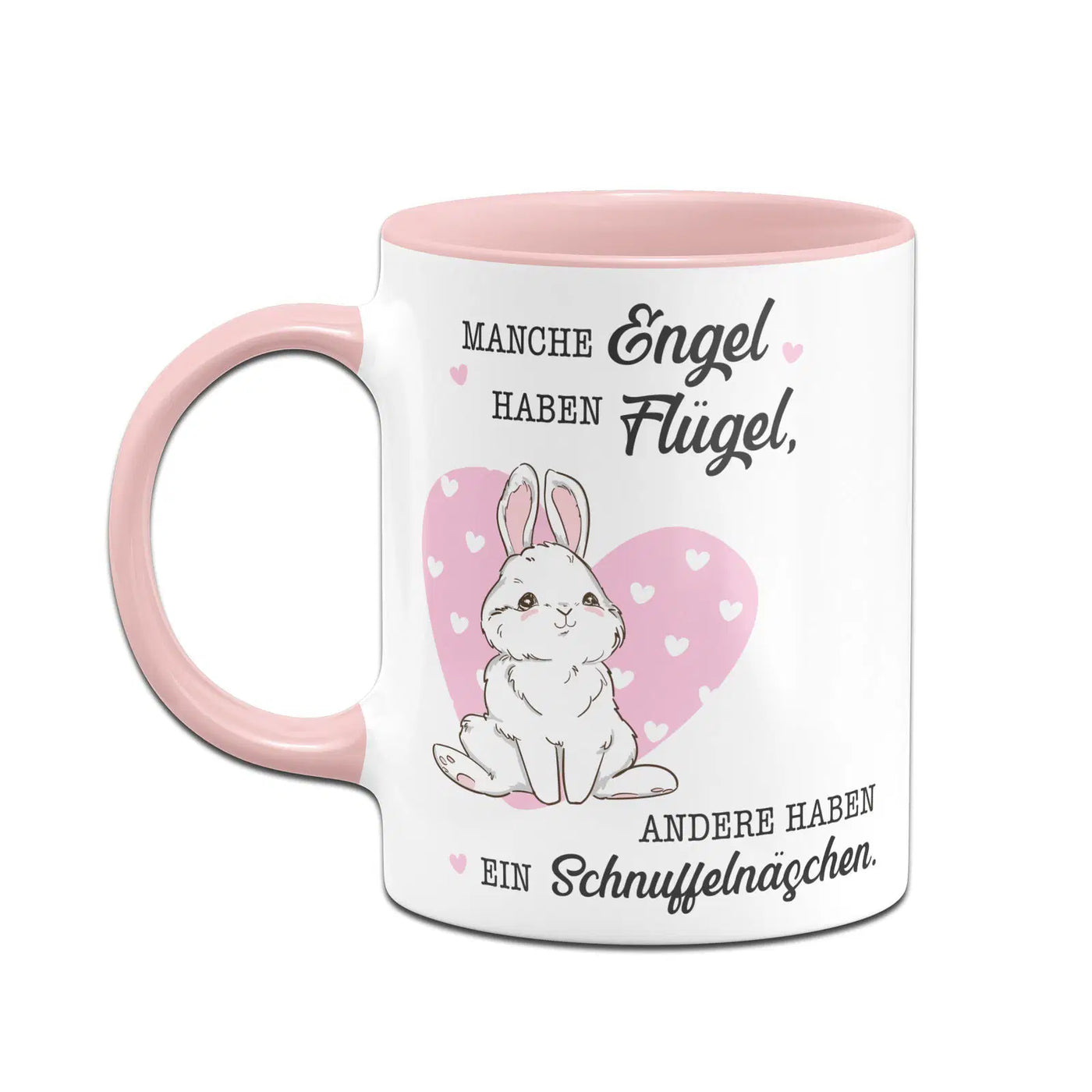 Bild: Tasse - Manche Engel haben Flügel, andere haben ein Schnuffelnäschen. Geschenkidee