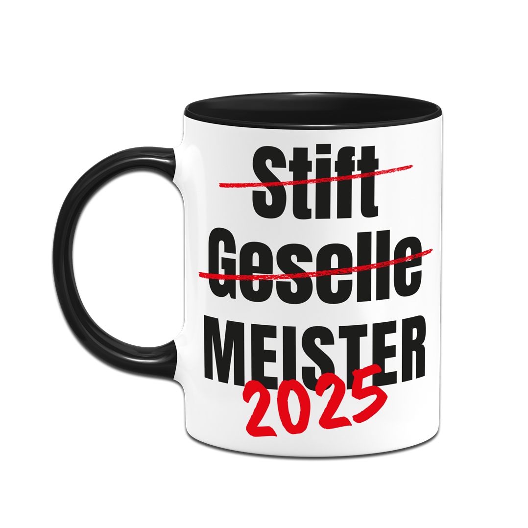 Tasse - Meister 2025 (Geselle durchgestrichen)