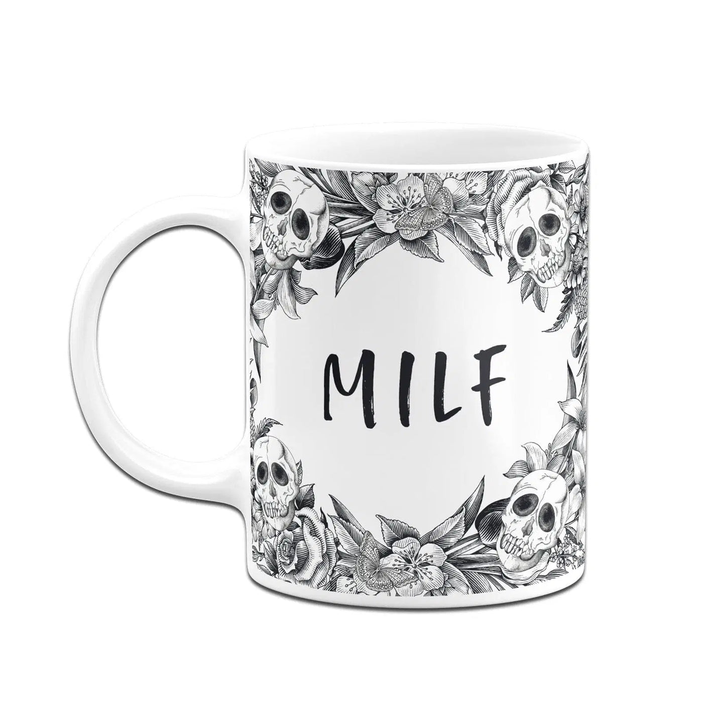 Bild: Tasse - Milf - Skull Statement Geschenkidee