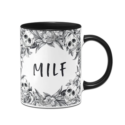 Bild: Tasse - Milf - Skull Statement Geschenkidee