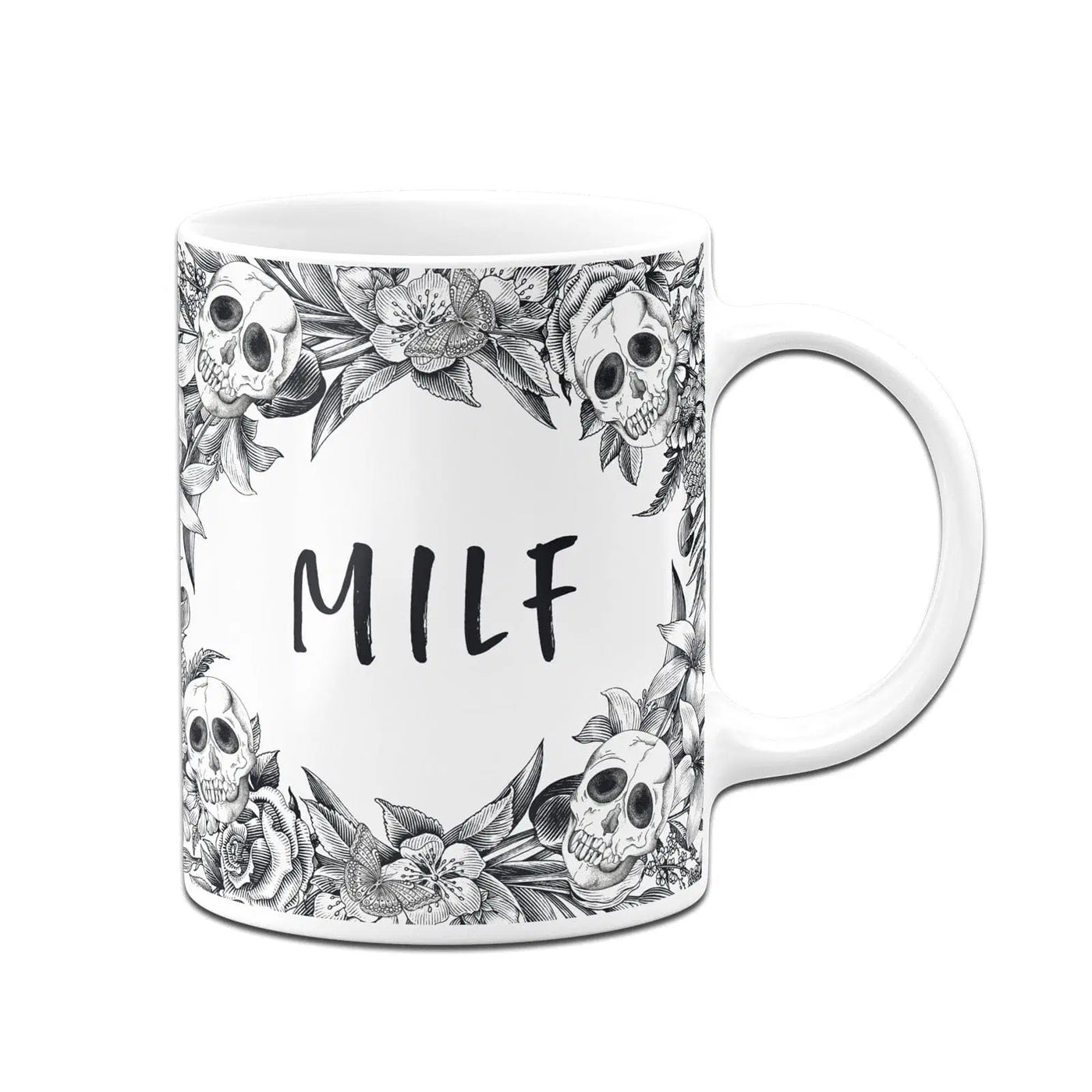 Bild: Tasse - Milf - Skull Statement Geschenkidee