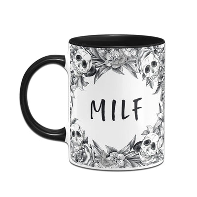 Bild: Tasse - Milf - Skull Statement Geschenkidee