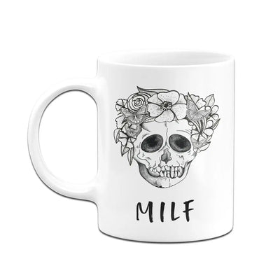 Bild: Tasse - Milf - Totenkopf Geschenkidee