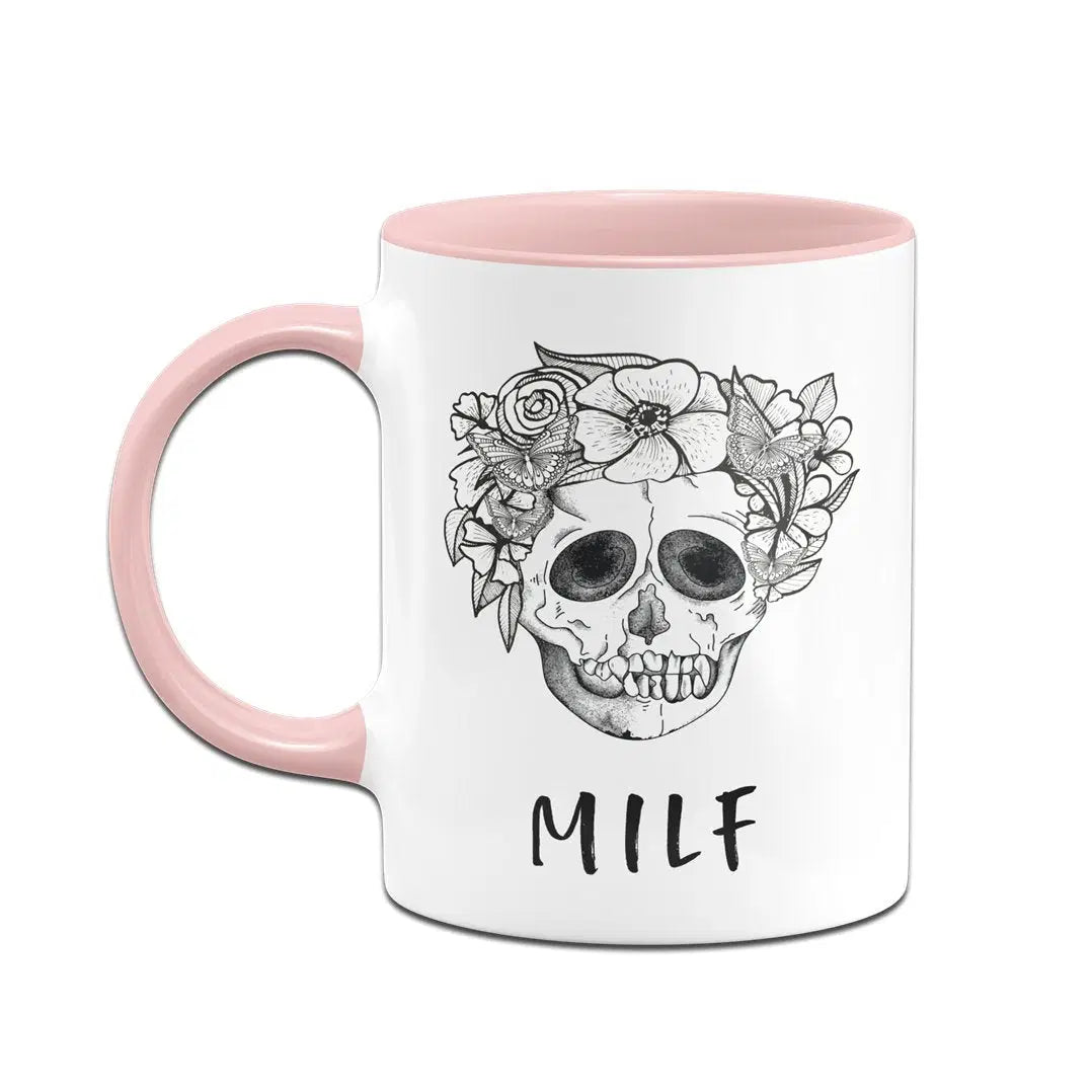 Bild: Tasse - Milf - Totenkopf Geschenkidee